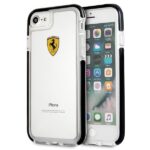 Ferrari Hardcase FEGLHCP7BK iPhone 7/8/SE 2020 / SE 2022 Shockproof transparent black