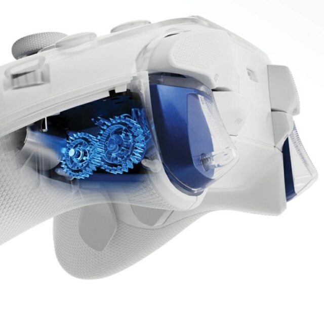 Universal controller for games Bluetooth Flydigi APEX 5 white - imagine 6