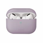 UNIQ Lino Case AirPods Pro Silicone lilac lavender