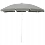 Folding Garden Umbrella Black Forest, 2m Grey - imagine 2