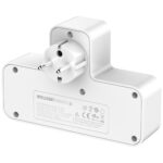 Beline power strip with LED backlight 2xUSB-A/USB-C/2xAC white - imagine 3