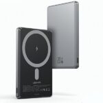 USAMS Inductive Powerbank 5000mAh 20WFast Charge Dark Gray Magsafe 10KCD22001 (US-CD220)