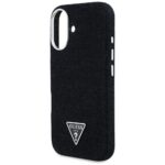 Case Guess Denim Triangle Logo MagSafe for iPhone 16 black - imagine 6