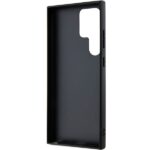 Case BMW BMHMS24L23RTPK S24 Ultra S928 black hardcase Signature Leather Half Textured & Circle MagSa - imagine 7