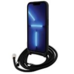 Karl Lagerfeld KLHCP15LSASKNPSK iPhone 15 Pro 6.1" hardcase black Crossbody Saffiano Monogram - imagine 4