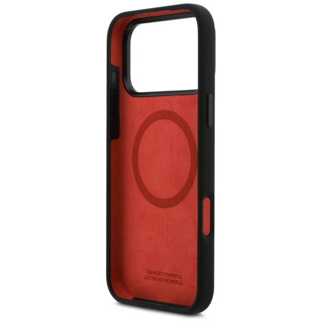 BMW M Silicon Horizontal Line MagSafe Case for iPhone 17 Pro Max Black - imagine 7