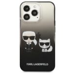 Karl Lagerfeld KLHCP13LTGKCK iPhone 13 Pro / 13 6,1" hardcase black Gradient Ikonik Karl & Cho - imagine 3