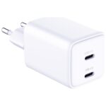 Ładowarka sieciowa 3MK Hyper Charger PD   45W GaN QC4+ PPS 2C Super-Fast Charge 2.0 biały - imagine 6