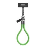 Audi uniwersalna smycz do telefonu 28cm 8mm green AU-HSL8-R8/D1-GN