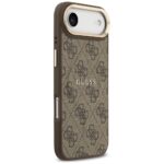 Case Guess 4G PU Classic Logo MagSafe for iPhone Air brown - imagine 4