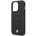 BMW BMHMP14L22RPSK case iPhone 14 Pro 6.1" black Leather Seats Pattern MagSafe - imagine 6
