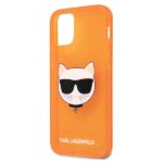Karl Lagerfeld KLHCP12MCHTRO iPhone 12/12 Pro 6,1" orange hardcase Glitter Choupette Flu - imagine 6