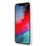 Guess GUHCP12SLSLMGWH iPhone 12 mini 5,4" white hardcase Metal Logo Script - imagine 5