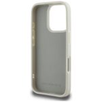 Case Karl Lagerfeld HC 3D Rubber Double Heads to iPhone 16 Pro Max beige - imagine 7