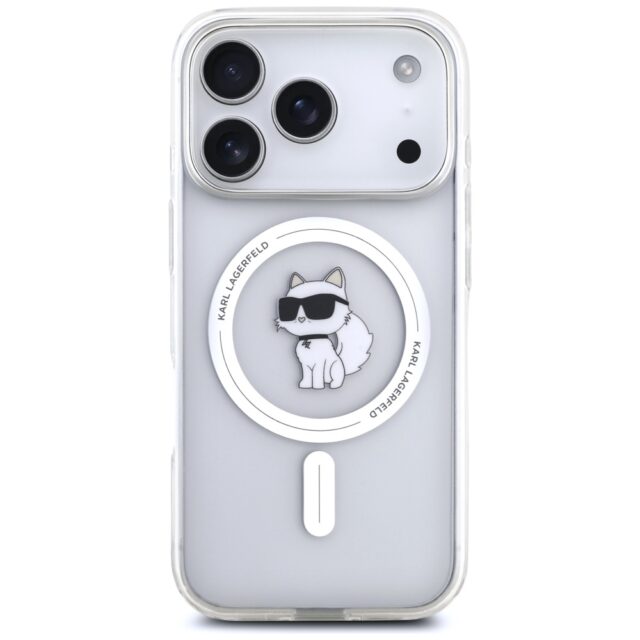 Karl Lagerfeld IML Choupette MagSafe Case for iPhone 17 Pro Clear - imagine 3