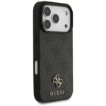 Guess 4G Small Classic Logo MagSafe case for iPhone 17 Pro black - imagine 4