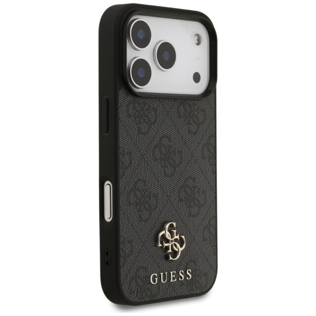 Guess 4G Small Classic Logo MagSafe case for iPhone 17 Pro black - imagine 4