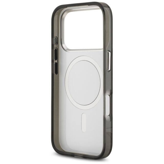 Karl Lagerfeld IML Aquarelle Choupette & Logo MagSafe Case for iPhone 17 Pro Black - imagine 7