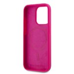 Karl Lagerfeld KLHMP15XSCHPPLF iPhone 15 Pro Max 6.7" fuschia hardcase Silicone Choupette Head - imagine 7