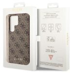 Guess GUHCS24LGF4GBR S24 Ultra S928 brown hardcase 4G Charms Collection - imagine 8