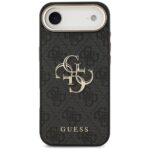 Case Guess 4G Big 4G Classic Logo for iPhone Air black gold - imagine 3