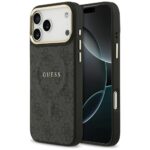 Case Guess 4G PU Classic Logo MagSafe for iPhone 17 Pro Max black