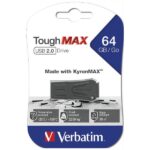 Verbatim Pendrive 64GB USB-A 2.0ToughMAX black 49332 - imagine 4