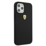Ferrari FESSIHCP12LBK iPhone 12 Pro Max 6,7" black hardcase On Track Silicone - imagine 4