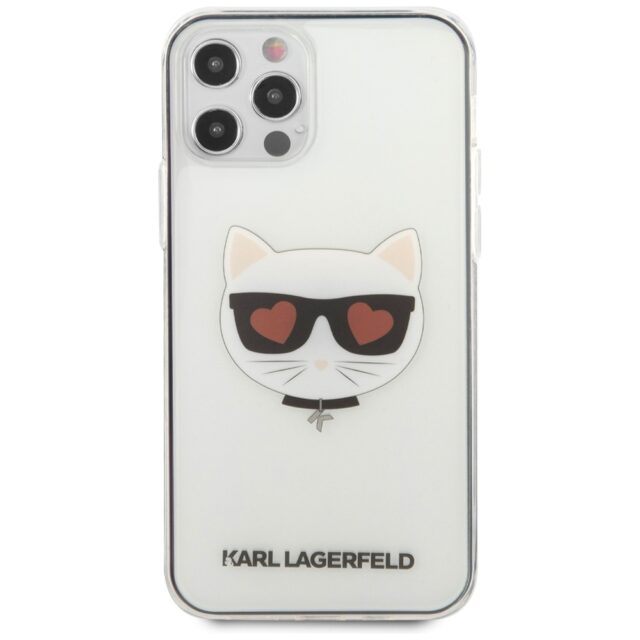Karl Lagerfeld KLHCP12MCLTR iPhone 12/12 Pro 6,1" hardcase Transparent Choupette - imagine 3