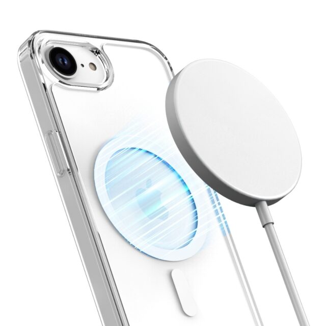 Araree Duple M MagSafe case for iPhone 16e transparent - imagine 4