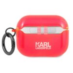 Karl Lagerfeld KLAPUCHFP AirPods Pro cover pink Choupette - imagine 2