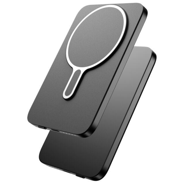 Powerbank 3MK MagSnap Go 5000mAh 20W      USB-C szary - imagine 3