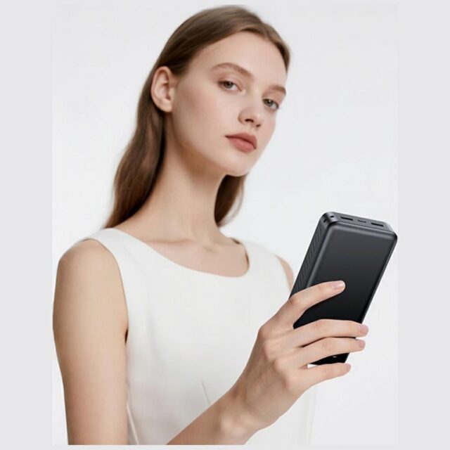 USAMS PB83 Power Bank 2xUSB-A 1xUSB-C 20000mAh black - imagine 7