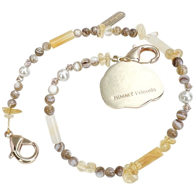 Bag charm handstrap Nimmy     Magnetic fashion brown - imagine 2