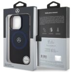 Mercedes MEHMP16X23HBIKV iPhone 16 Pro Max 6.9" black blue hardcase MB Double Layer BiColor MagSafe - imagine 8