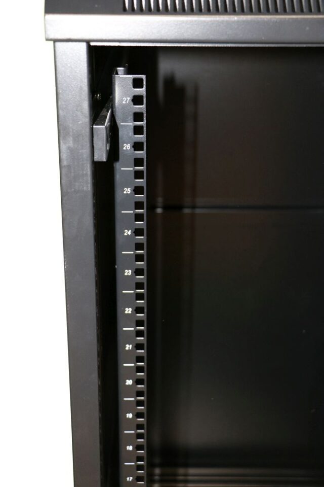 Extralink 27U 600x800 Black | Rackmount cabinet | standing - imagine 6