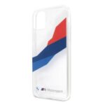 Etui BMW BMHCN61SKTGT iPhone 11 / Xr 6.1" transparent hardcase Motorsport Tricolor - imagine 6