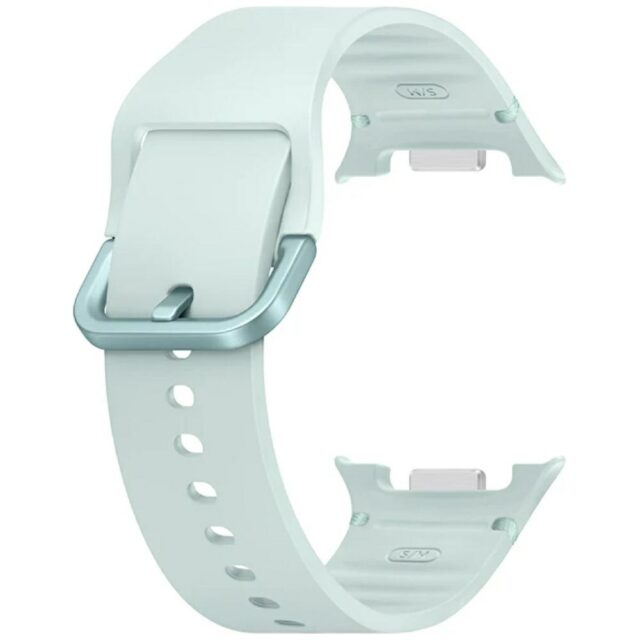 Band Samsung Sport for Galaxy Watch8 / Watch8 Classic (S/M) mint - imagine 3