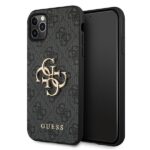 Guess GUHCN654GMGGR iPhone 11 Pro Max grey hardcase 4G Big Metal Logo