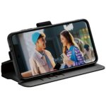 Case CARE by PanzerGlass Feature Wallet Kickstand for Samsung Galaxy A56 5G black - imagine 4