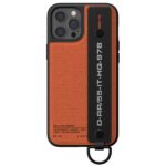 Diesel Handstrap Case Utility TwilliPhone 12/12 Pro czarno-pomarańczowy/black-orange 44288 - imagine 2