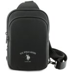 Phone bag US Polo Petit Pique Crossbody Arch black