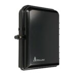 Extralink Eliza | Fiber optic terminal box | 16 core, black - imagine 3