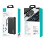 USAMS power bank PB60 20000mAh 22.5W 2xQC3.0+PD Fast Charge black 20KCD16801 (US-CD168) - imagine 9