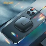 USAMS Inductive Charger US-CD159 magnetic W1 15W Extra-thin iPhone 12 series black CD159DZ01 - imagine 2