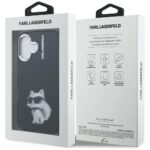 Case Karl Lagerfeld IML Aquarelle        Choupette & Logo for iPhone 16 black - imagine 8