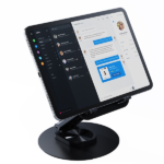 USAMS Desk stand for phone/tablet 4.7-12 inches black ZJ80ZJ01 (US-ZJ080) - imagine 4