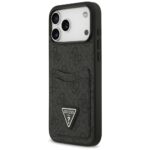 Case Guess 4G Double Card Triangle for iPhone 17 Pro Max black - imagine 2