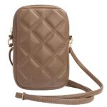 Guess Bag GUWBZPSQSSGW brown Zip Quilted 4G - imagine 4