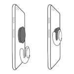 Popsockets Stick Mount 201000 adhesive grip for dashboard for Popsockets black - imagine 2